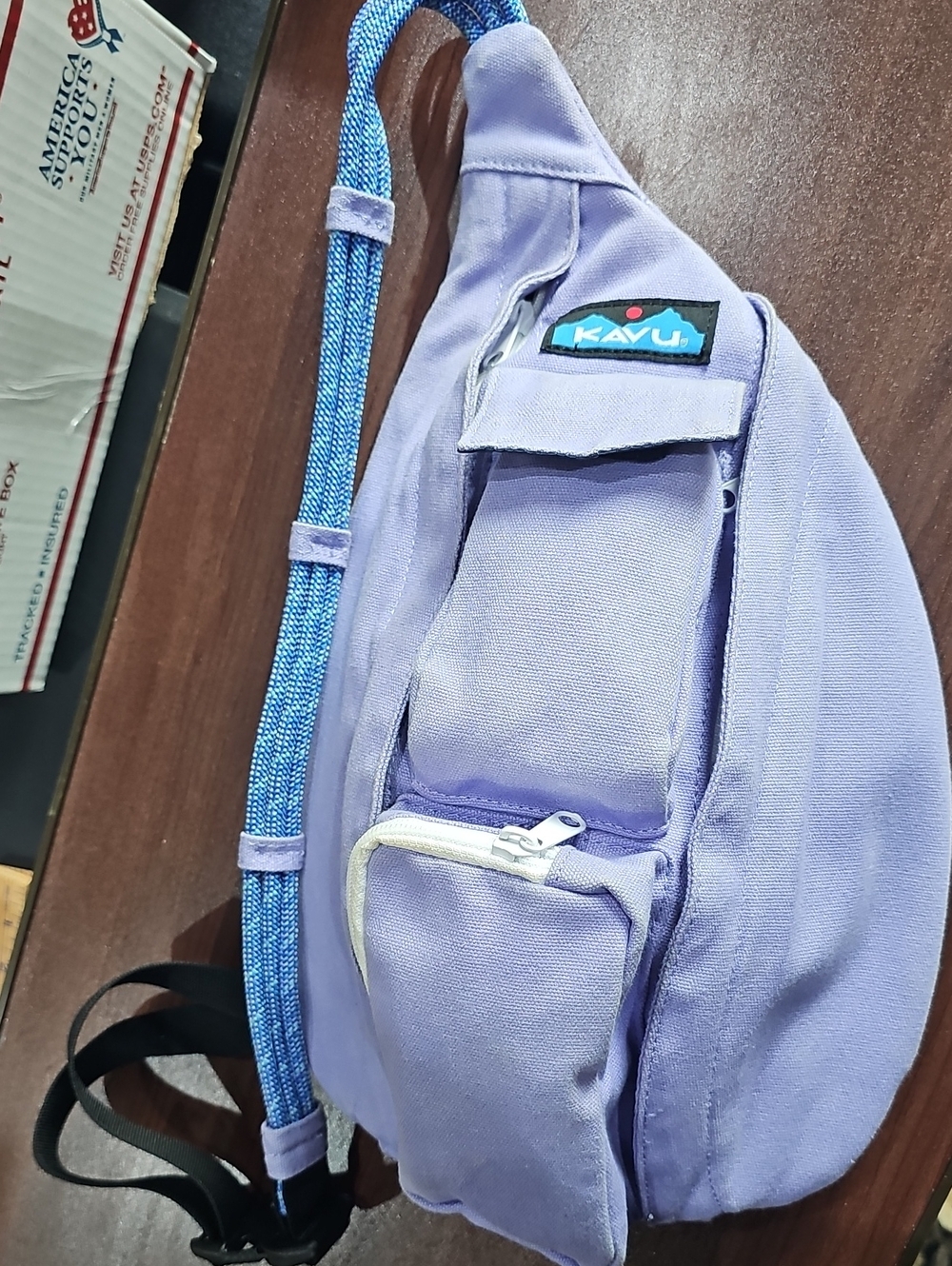 KAVU Purple Sling Bag Purple Lavendar